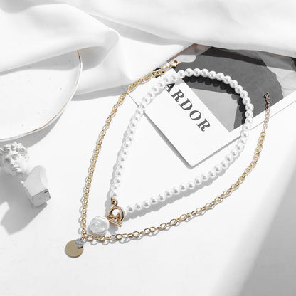 Delicate Artisan Pearl Necklace