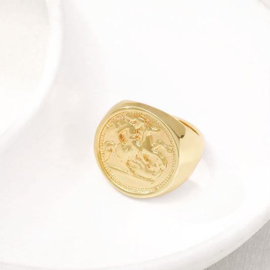 Romantic Gold Ring for Special Moments
