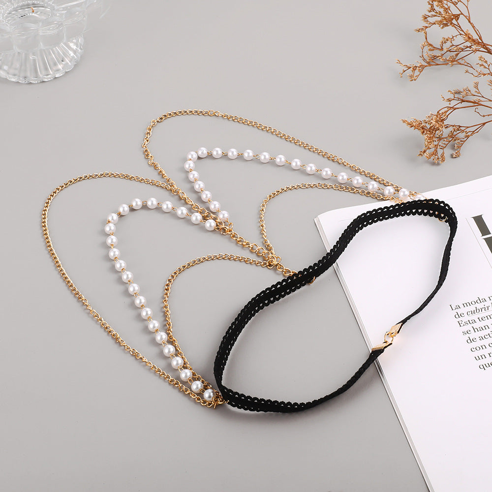 Vintage Handmade Pearl Chain