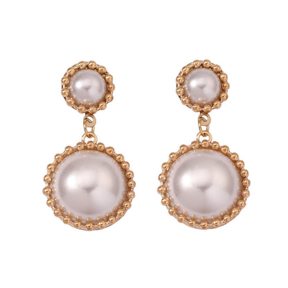 Delicate Artisan Pearl Earring