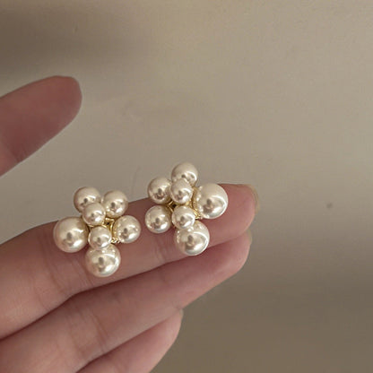 Delicate Artisan Pearl Earring
