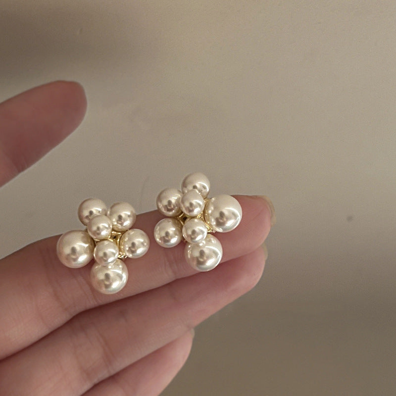Delicate Artisan Pearl Earring