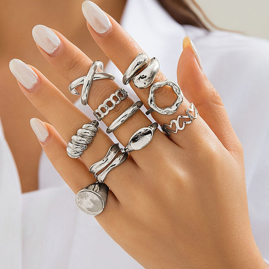 Delicate Artisan Gold Ring