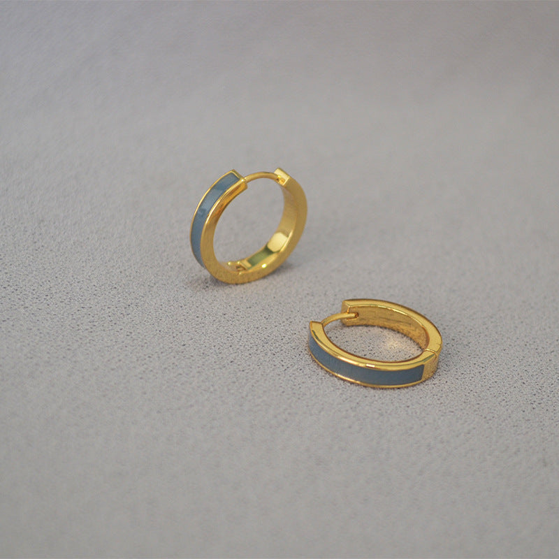 Vintage Handmade Gold Earring