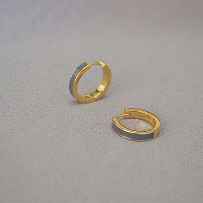 Vintage Handmade Gold Earring