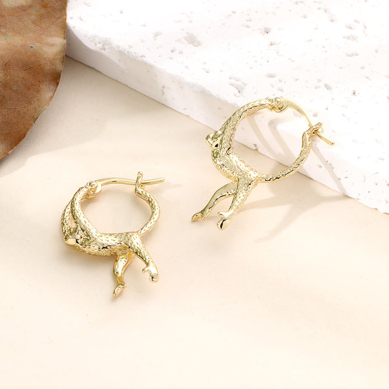 Delicate Artisan Silver Earring