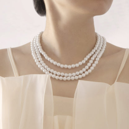 Vintage Handmade Pearl Necklace