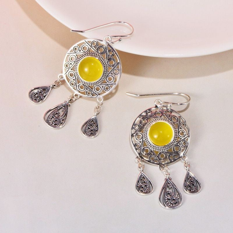 Beautiful Silver Earring with Unique Style