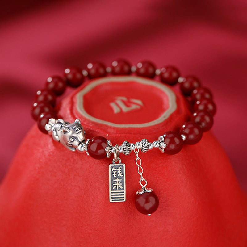 Delicate Artisan Silver Bracelet