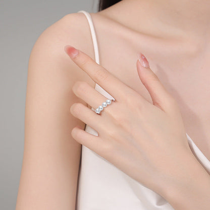 Vintage Handmade Pearl Ring