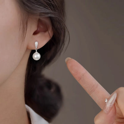 Delicate Artisan Pearl Earring