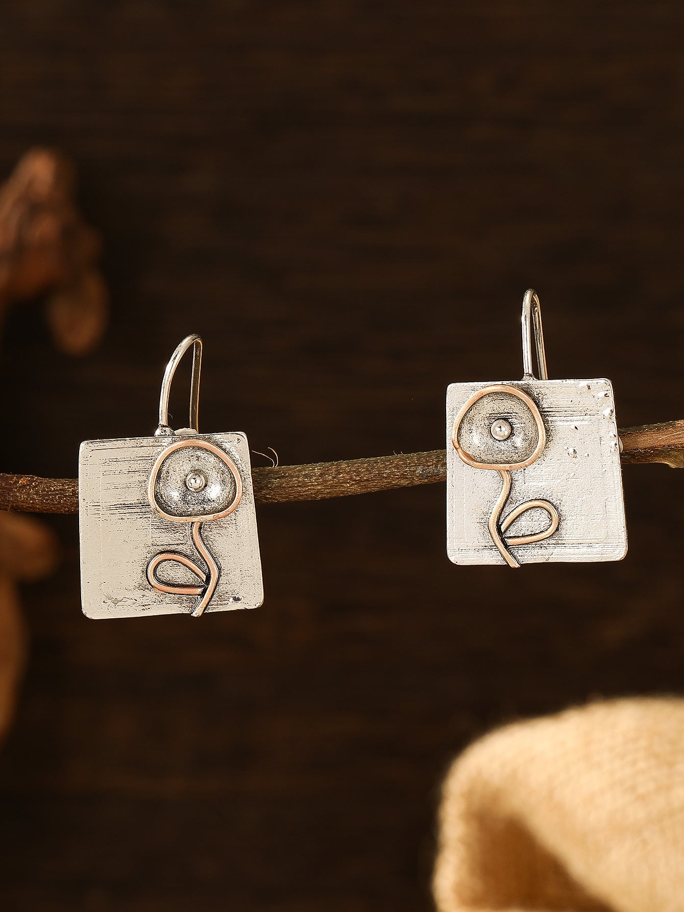 Vintage Handmade Earring