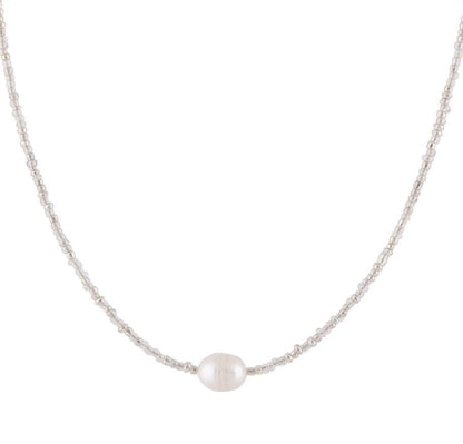 Delicate Artisan Pearl Necklace