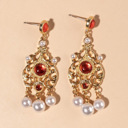 Vintage Handmade Pearl Earring