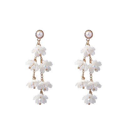 Delicate Artisan Pearl Earring