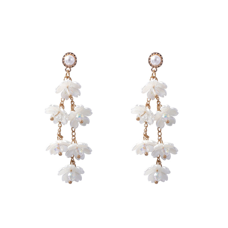 Delicate Artisan Pearl Earring