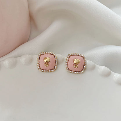 Vintage Handmade Pearl Earring