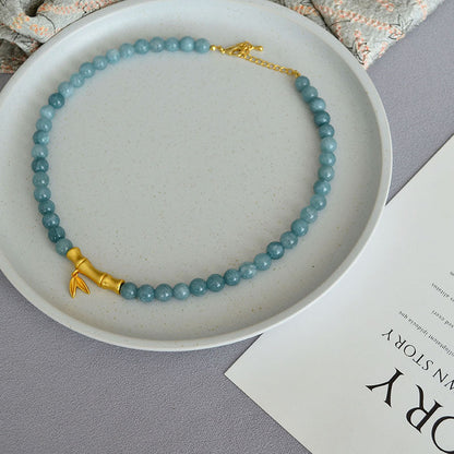 Beautiful Gold Necklace with Unique Style