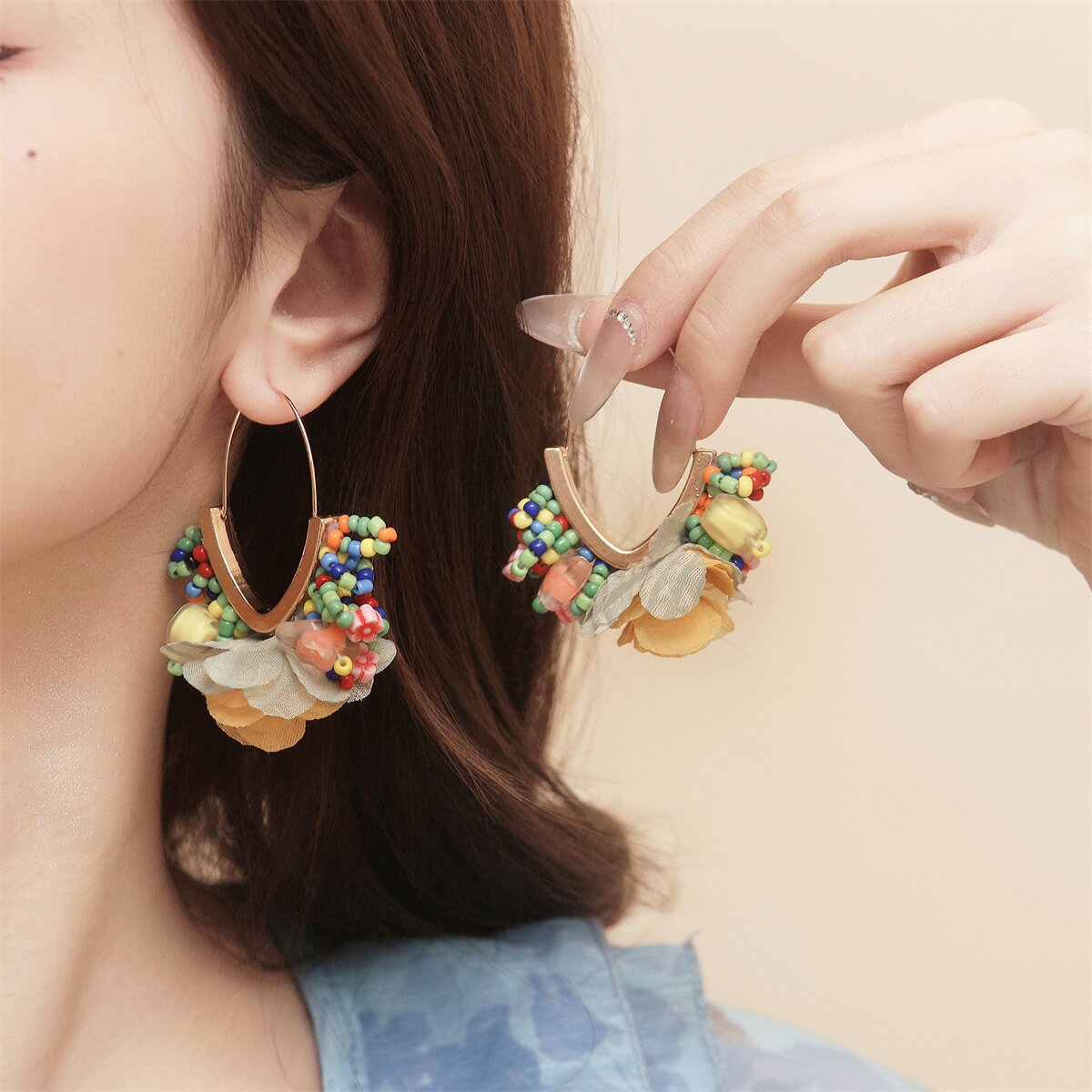 Vintage Handmade Earring