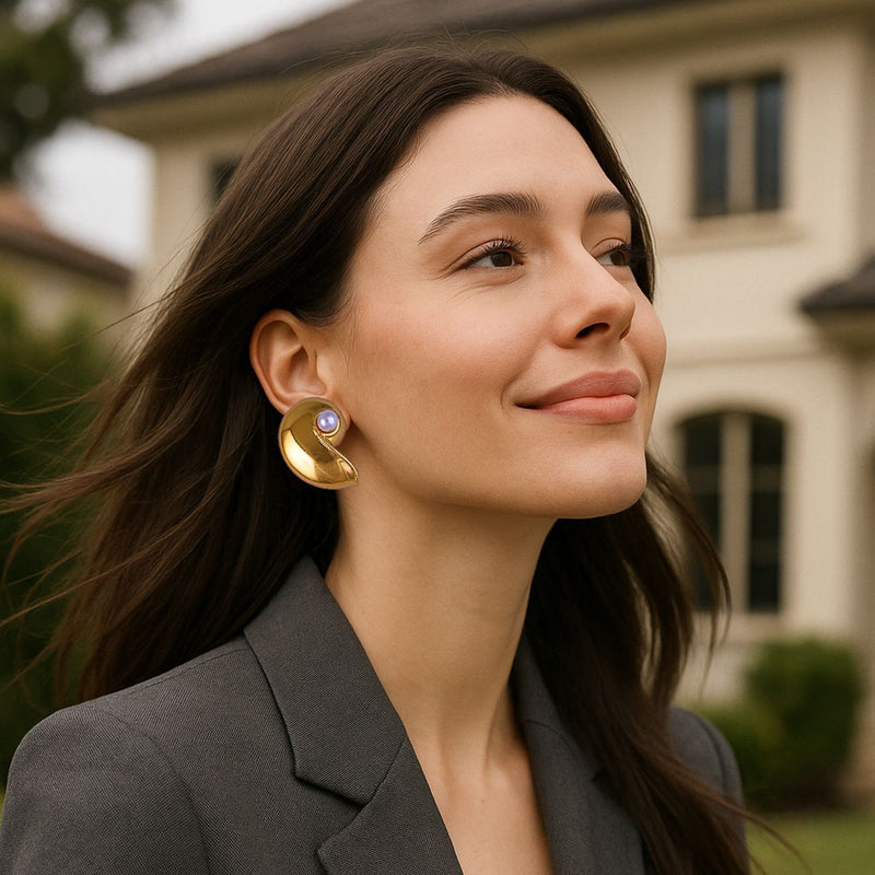 Stunning Pearl Earring for Daily Wear