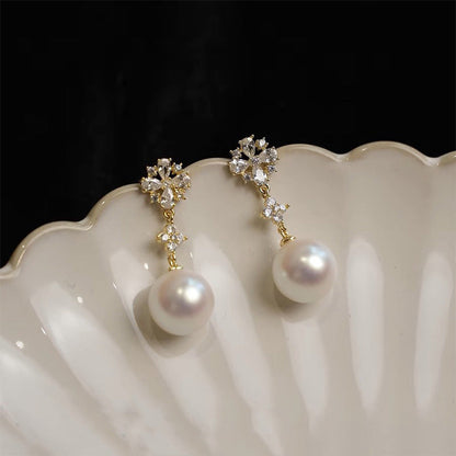 Delicate Artisan Pearl Earring