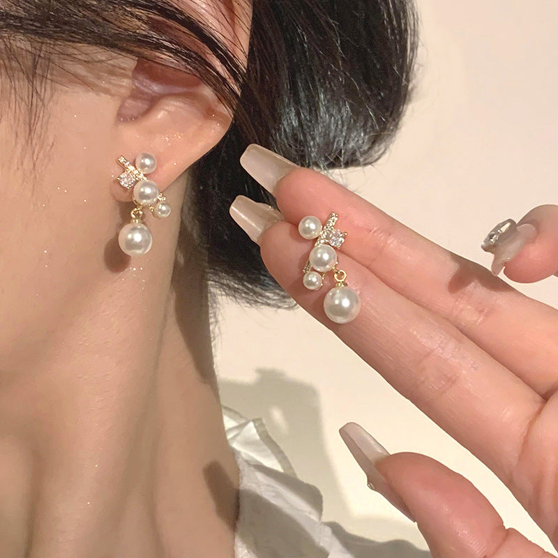 Vintage Handmade Pearl Earring