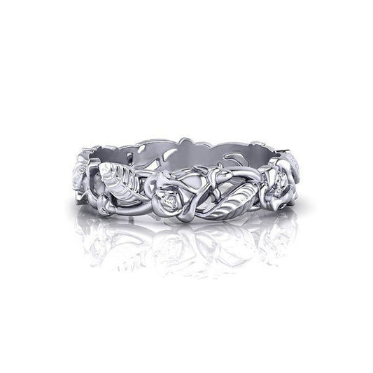 Classic Silver Ring with Timeless Appeal