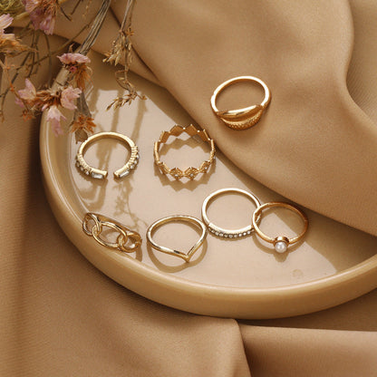 Beautiful Pearl Set with Unique Style