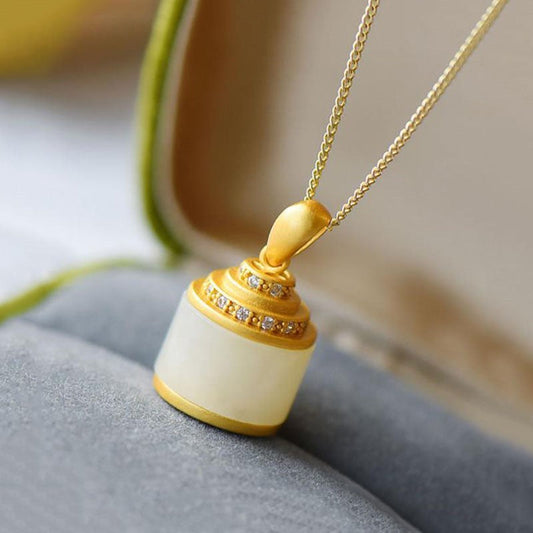 Delicate Artisan Silver Pendant
