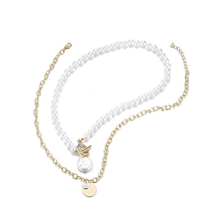 Delicate Artisan Pearl Necklace