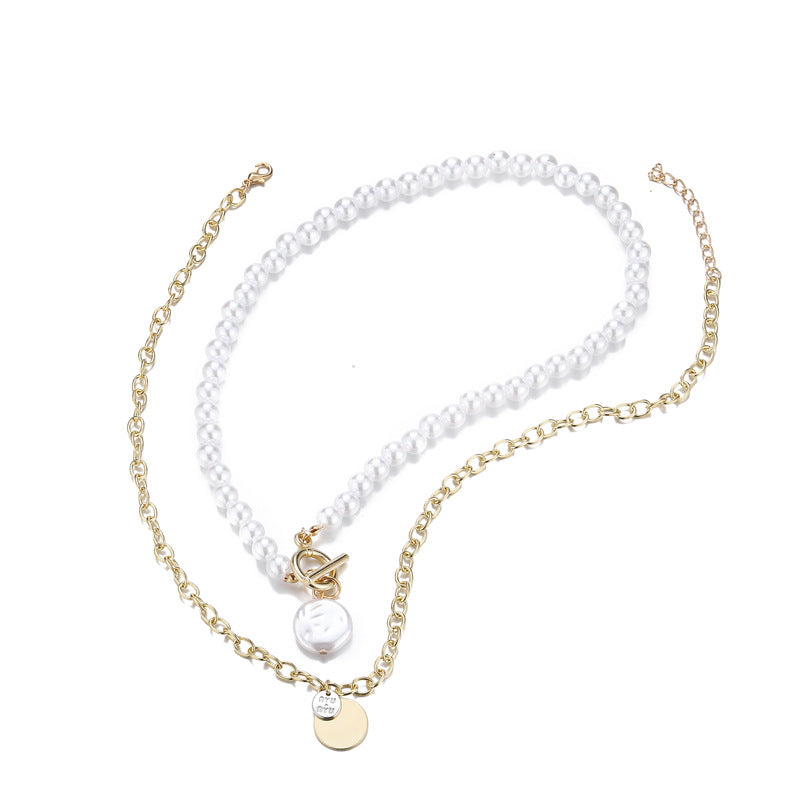 Delicate Artisan Pearl Necklace