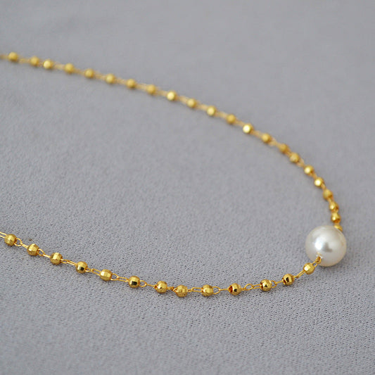 Stunning Gold Necklace for Daily Wear