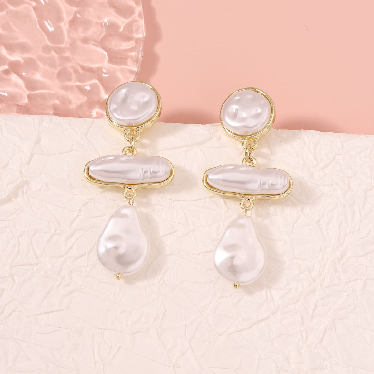 Vintage Handmade Pearl Earring