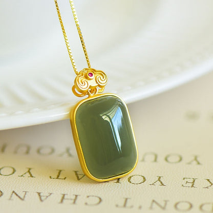 Vintage Handmade Gold Necklace