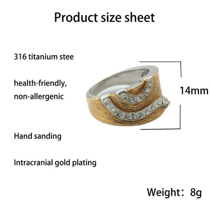 Romantic Gold Ring for Special Moments