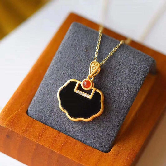 Vintage Handmade Gold Pendant