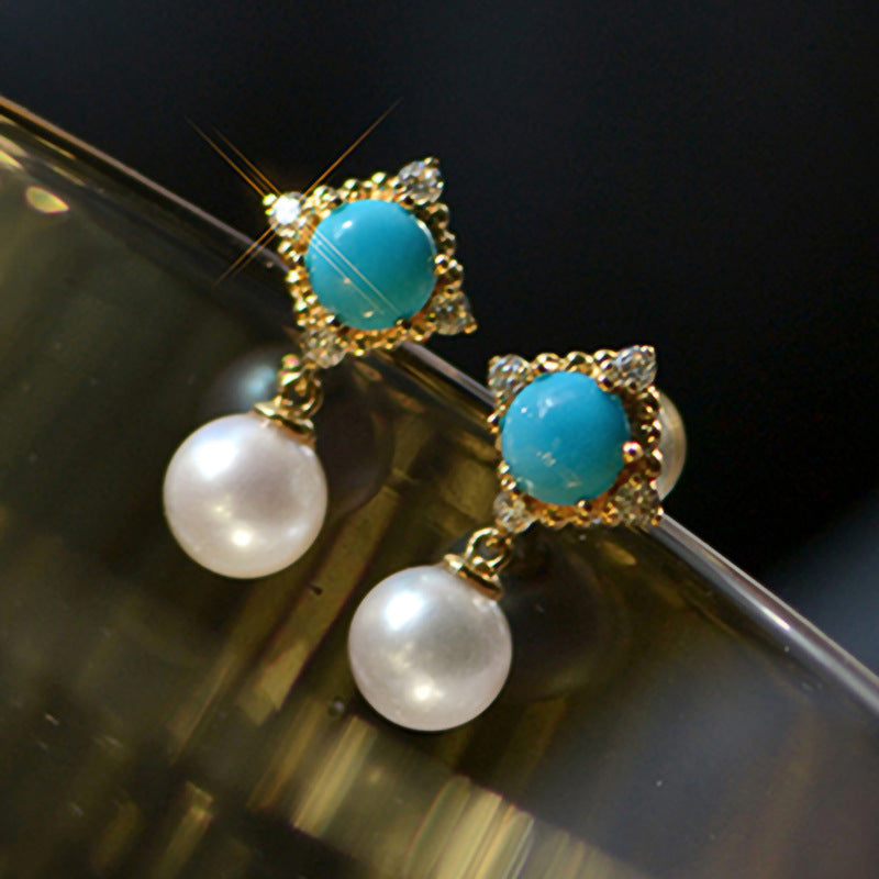 Vintage Handmade Pearl Earring