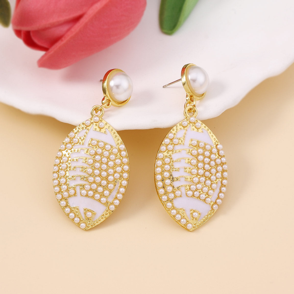 Vintage Handmade Pearl Earring
