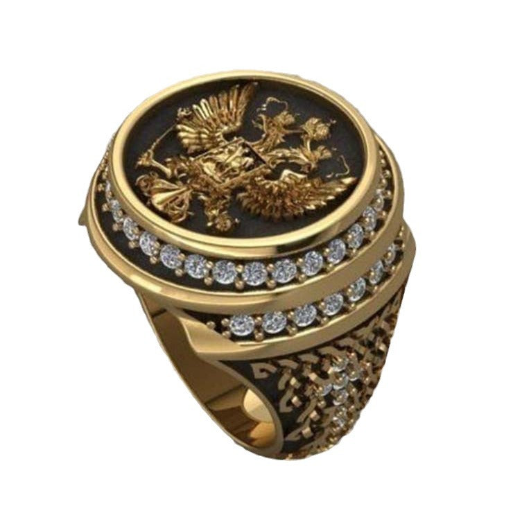 Beautiful Gold Ring with Unique Style