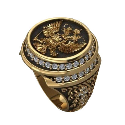 Beautiful Gold Ring with Unique Style