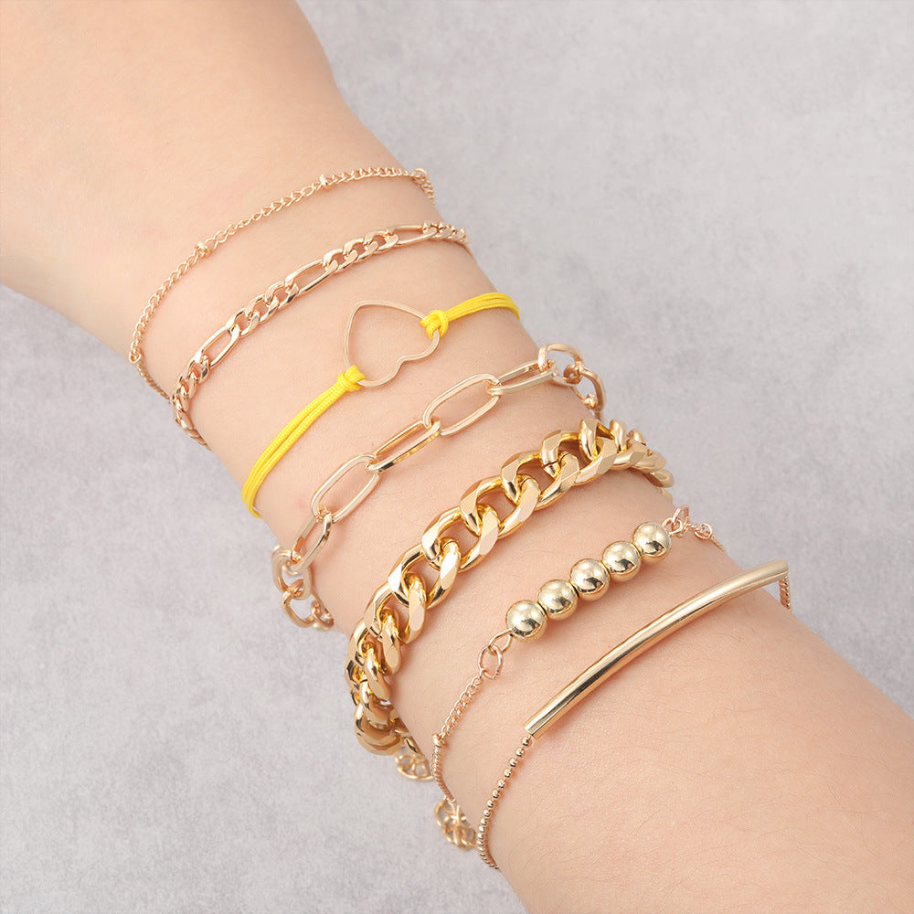 Vintage Handmade Gold Bracelet