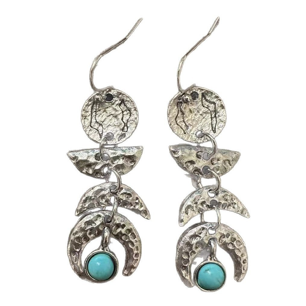Delicate Artisan Silver Earring