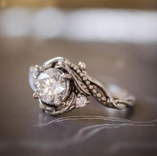 Beautiful Silver Ring with Unique Style
