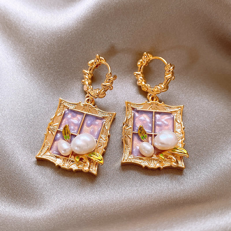 Vintage Handmade Pearl Earring