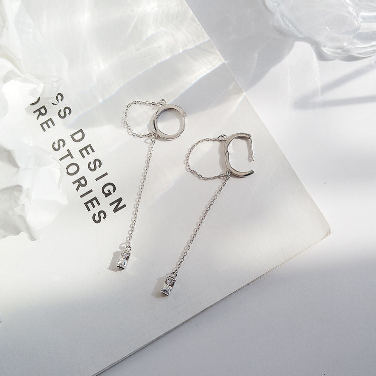 Classic Silver Earring with Timeless Appeal