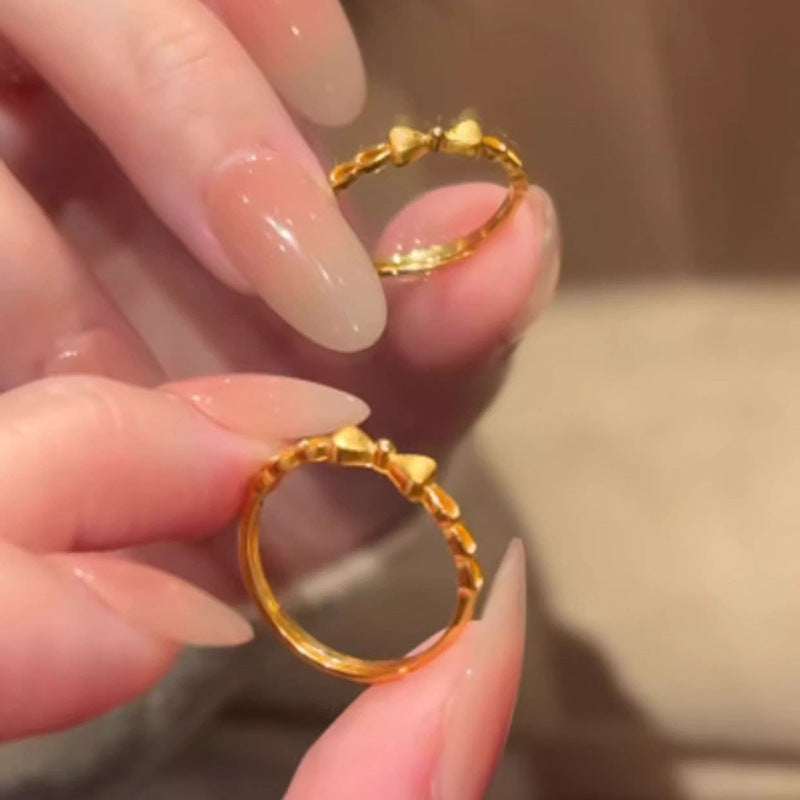 Beautiful Gold Ring with Unique Style