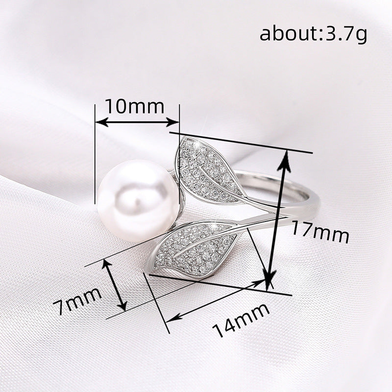 Stunning Pearl Ring for Daily Wear