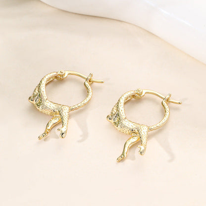 Delicate Artisan Silver Earring