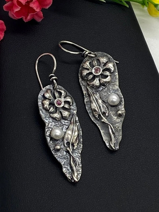 Classic Silver Earring with Timeless Appeal