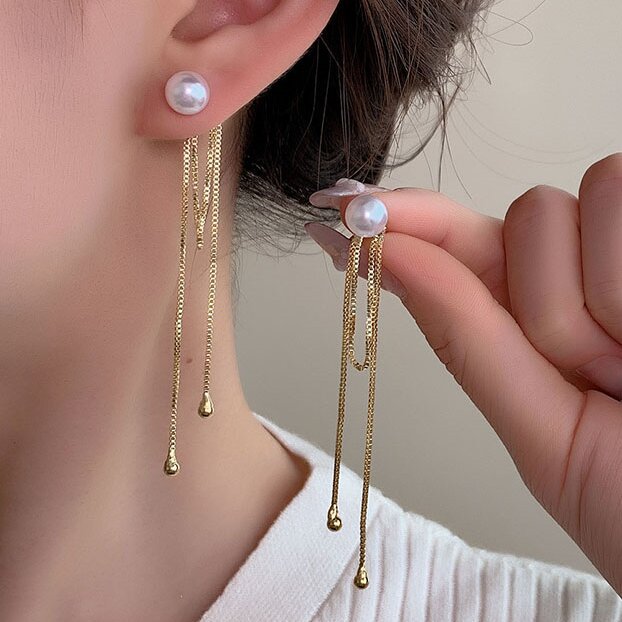 Romantic Pearl Earring for Special Moments